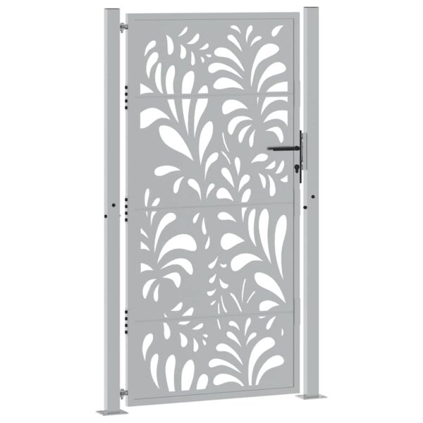 Garden Gate 100x175 cm Weathering Steel Wave Design