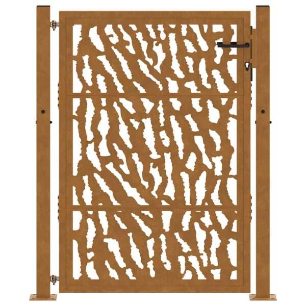 Garden Gate 100x125 cm Weathering Steel Trace Design
