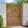 Garden Gate 100x125 cm Weathering Steel Trace Design