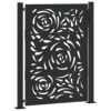 8721158572677_a_en_hd_1.jpg Garden Gate Black 100x125 cm Steel Flame Design