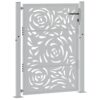 Garden Gate 100x125 cm Weathering Steel Flame Design