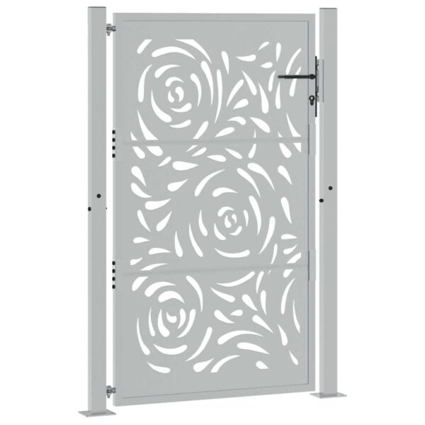 Garden Gate 100x150 cm Weathering Steel Flame Design