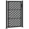 8721158572783_a_en_hd_1.jpg Garden Gate Black 100x150 cm Steel Cross Design