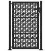 8721158572783_g_en_hd_1.jpg Garden Gate Black 100x150 cm Steel Cross Design