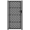 8721158572806_g_en_hd_1.jpg Garden Gate Black 100x200 cm Steel Cross Design