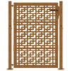 Garden Gate 100x150 cm Weathering Steel Cross Design