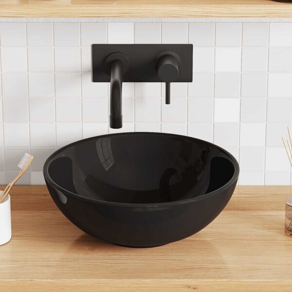 8721158713766_m_en_hd_1.jpg Wash Basin Gloss Black Ø28x10 cm Ceramic