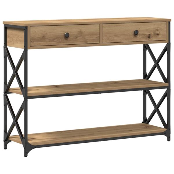 8721158793898_wbg-an-m_en_hd_1.jpg Console Table with Drawer Artisan oak 100 x 28 x 75 cm