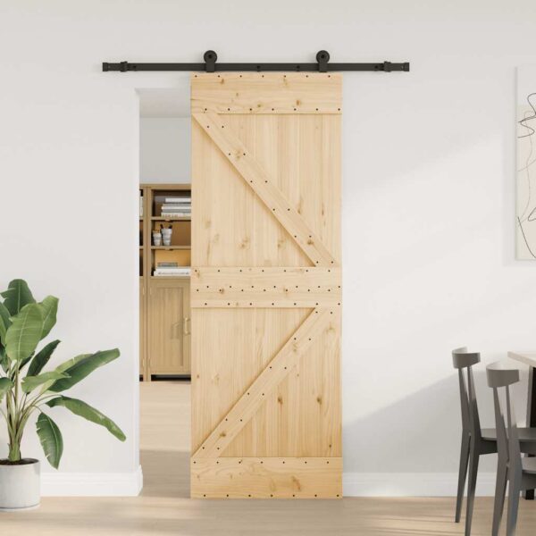 8721158837356_g_en_hd_1.jpg Sliding Door with Hardware Set 70x210 cm Solid Wood Pine