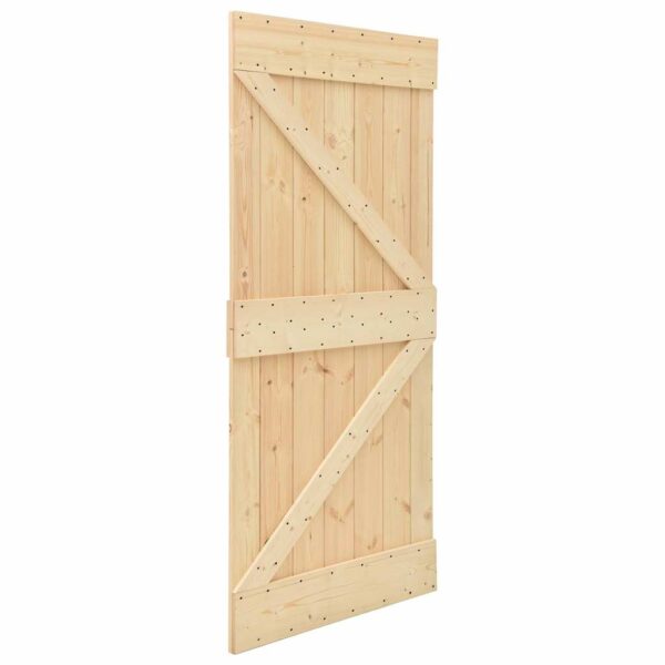8721158837585_g_en_hd_2.jpg Sliding Door with Hardware Set 100x210 cm Solid Wood Pine