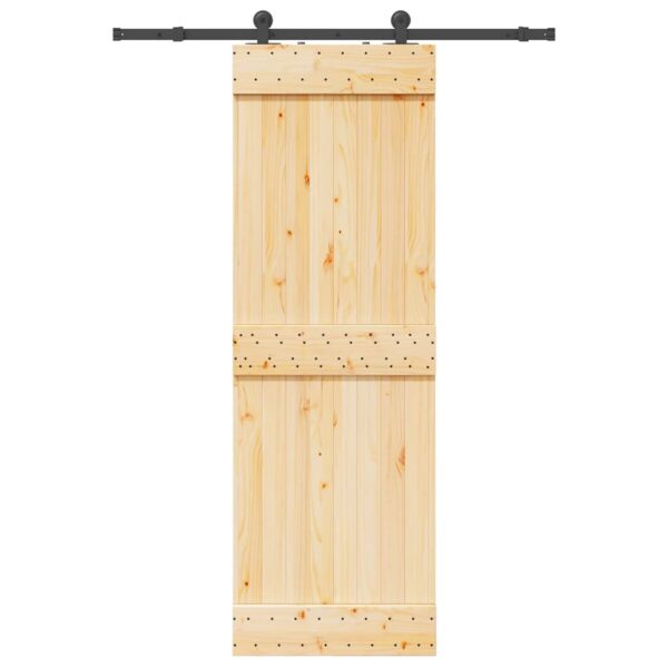 8721158837837_a_en_hd_1.jpg Sliding Door with Hardware Set 70x210 cm Solid Wood Pine