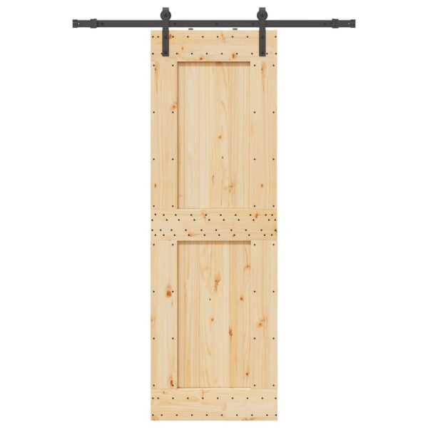 8721158838193_a_en_hd_1.jpg Sliding Door with Hardware Set 70x210 cm Solid Wood Pine
