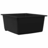 Kitchen Sink Black 38 x 44 x 20 cm Granite