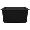 Kitchen Sink Black 38 x 44 x 20 cm Granite