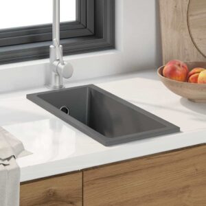 Kitchen Sink Grey 21 x 44 x 14 cm Granite