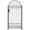 8721288726308_wbg-an-m_en_px16_1.jpg Fence Post with Lock Grey 200 x 88 x 14 cm Steel