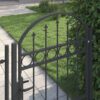8721288726353_mo-im-zo_en_px16_1.jpg Fence Gate with Lock Grey 100 x 125 cm Powder-Coated Steel