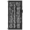 Garden Gate with Lock Black 85 x 200 cm Powder-coated steel
