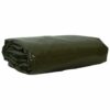 Tarpaulin 650g / mÂ² Olive Green 5 x 7 m Canvas with PVC Coating