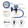44-Piece Radiator Pressure Tester & Cooling System Leak Test Kit – Blue Case