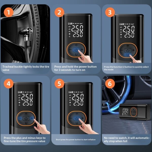 0b8e25d6-3fc0-4e35-9677-77bb5fed33d8_trans.jpeg Portable Cordless Digital Tyre Inflator with Auto Shut-Off