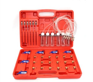 Diesel Injector Return Flow Test Adapter Kit – Red Carry Case