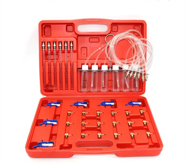 Diesel Injector Return Flow Test Adapter Kit – Red Carry Case