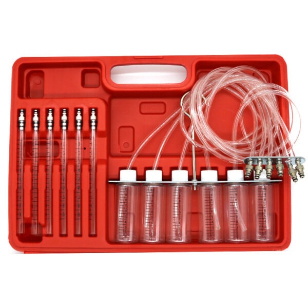 Diesel Injector Return Flow Test Adapter Kit – Red Carry Case