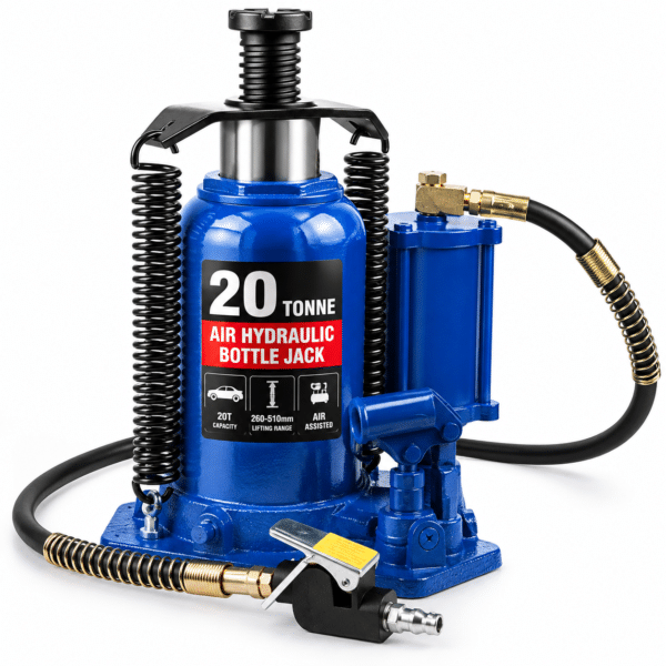 20 Tonne Air Hydraulic Bottle Jack – Heavy Duty Pneumatic Workshop Lifting Tool