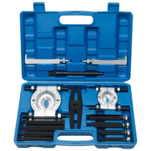 14-Piece Bearing Separator & Puller Kit – Heavy-Duty Workshop Tool Set with Carry Case