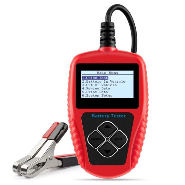 Car Battery Tester 12V | Digital Battery Health & Charging System Analyzer
