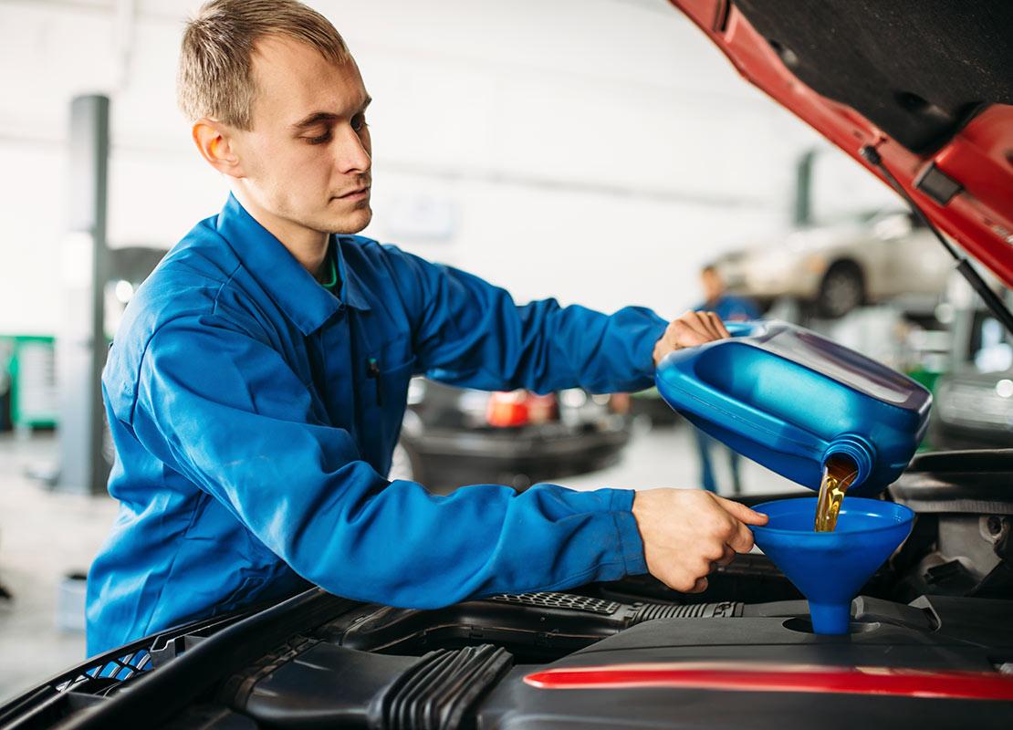 Change Oil & Fluids