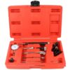 10-Piece Diesel Injector Testing Tool Kit with Pressure Gauge & Carry Case