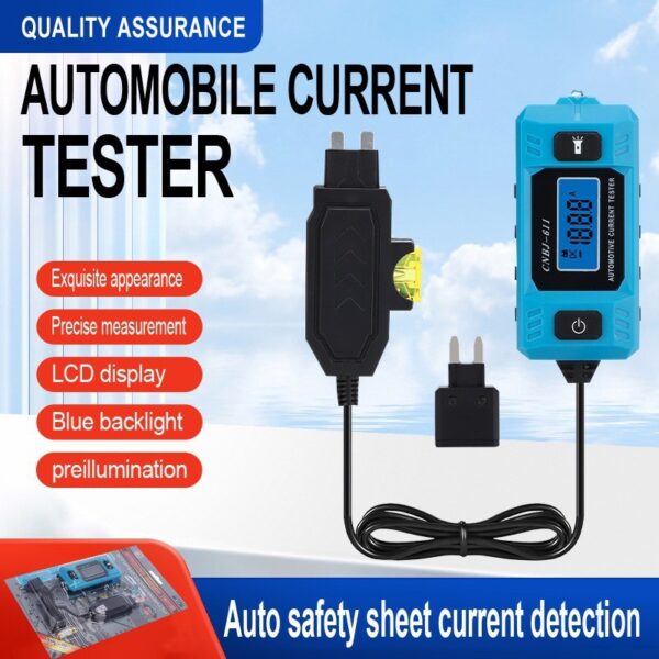 c1735829-b15d-4ed7-8e6f-02343d1336a8.jpg Digital Automotive Fuse Current Tester 12–24V | CNBJ-611 LCD Diagnostic Tool