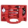 10-Piece Diesel Injector Testing Tool Kit with Pressure Gauge & Carry Case