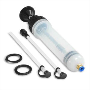 200ml Manual Oil & Fluid Extraction Syringe Kit with Tubes